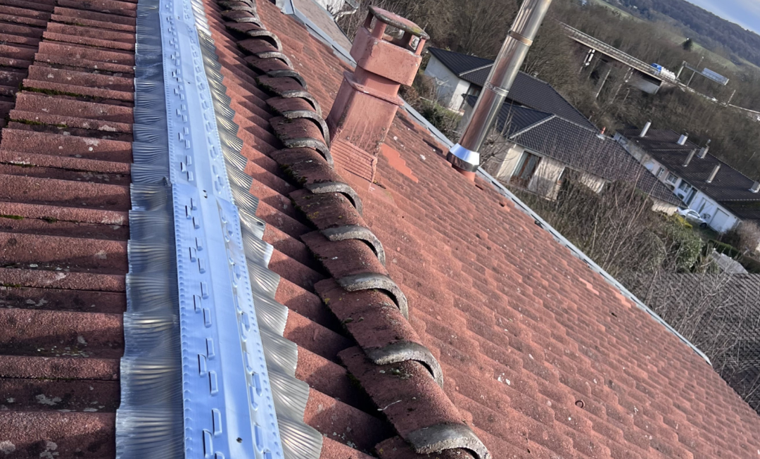 Réfection du faîtage